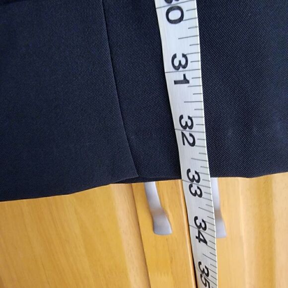 Connected Apparel Sleeveless Sheath Watercolor Black Brown Blue Size 4 - Picture 8 of 12